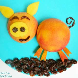 Peachy Pig Fruit Snack