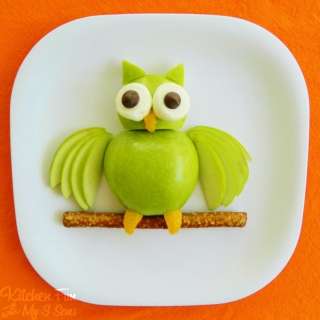 Apple Owl Fruit Snack