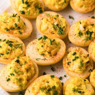 Smoked Deviled Eggs