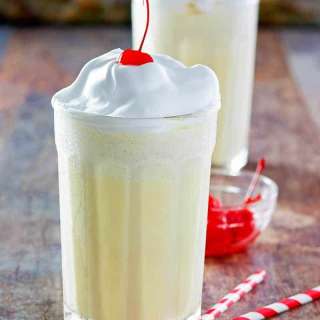 McDonald's Eggnog Shake