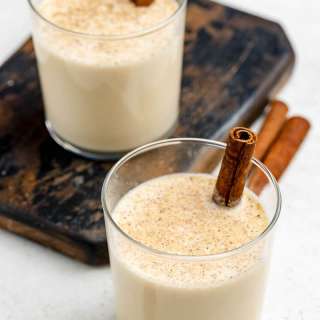 Homemade Spiked Eggnog