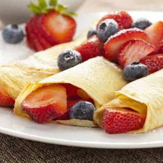 La Creperie Fresh Berry Crepe