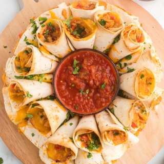 Blooming Quesadilla Ring