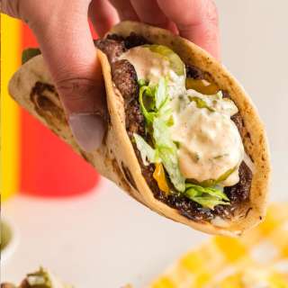 Big Mac Tacos (Smash Burger Tacos)