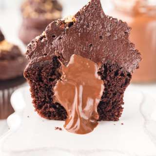 Chocolate Filled Cupcakes