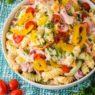 Italian Sub Pasta Salad