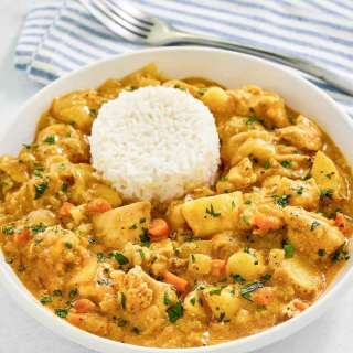 Instant Pot Thai Yellow Chicken Curry with Vegetables