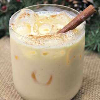 Amaretto Eggnog Cocktail