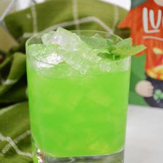 Emerald Sunrise Cocktail