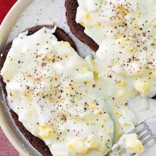 Creamed Eggs On Toast