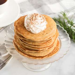 Eggnog Pancakes