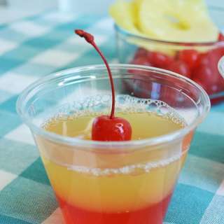 Pineapple Upside Down Cake Shots