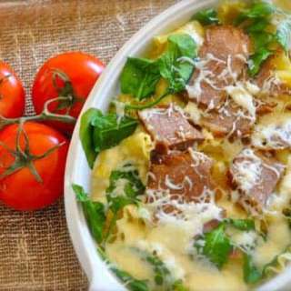 Olive Garden Baked Pasta Romana with Beef
