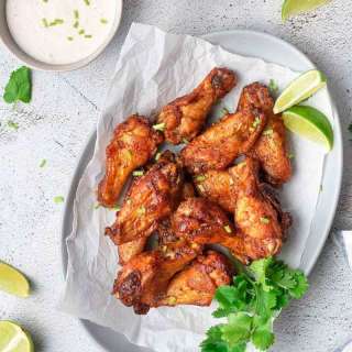 Air Fryer Sweet and Spicy Wings
