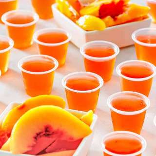Peach Jello Shots