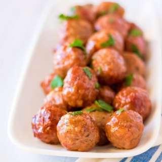 Slow Cooker Pineapple BBQ Meatballs