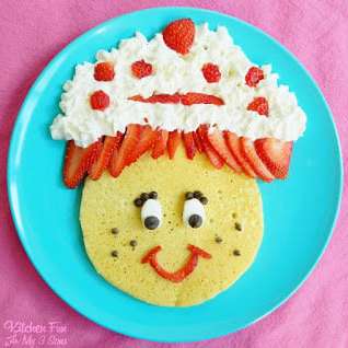 Strawberry Shortcake Pancakes