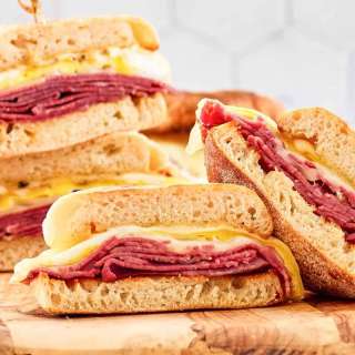 Corned Beef Breakfast Sandwich