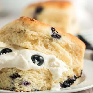 Blueberry Angel Biscuits