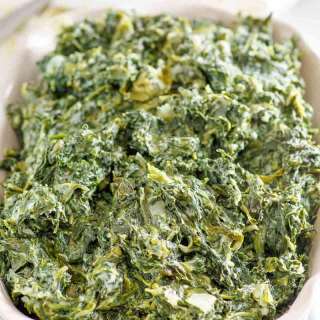 Boston Market Creamed Spinach