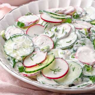 Cucumber Radish Salad