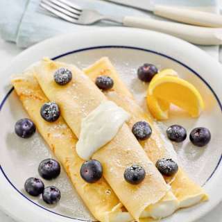 IHOP Lemon Ricotta Crepes