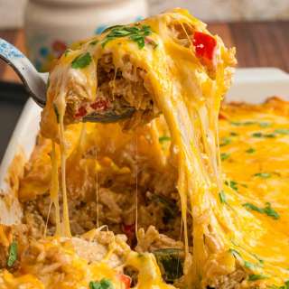 Chicken Fajita Casserole