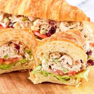 Chicken Salad with Cranberries and Walnuts