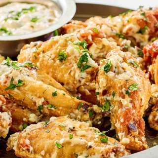 Buffalo Wild Wings Garlic Parmesan Wings
