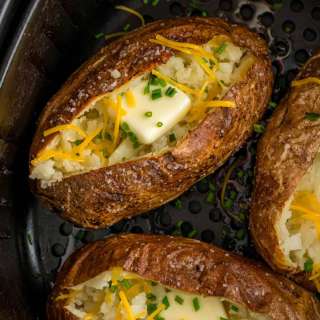 Air Fryer Baked Potatoes