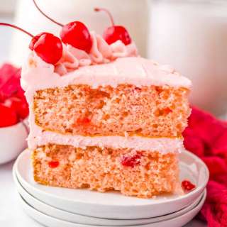 Cherry Chip Cake