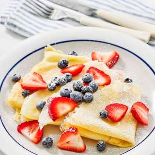 IHOP Fresh Berry Crepes