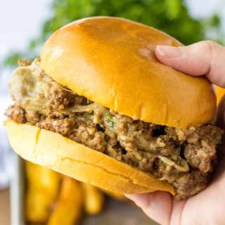 French Onion Sloppy Joes