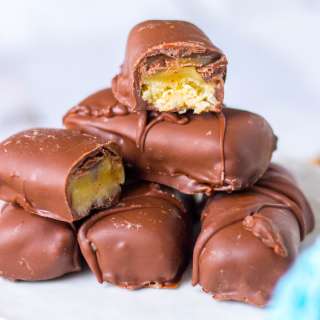 Homemade Twix Bars