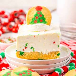 Christmas Cheesecake Bars