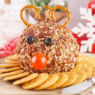 Rudolph Christmas Cheese Ball