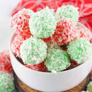 Christmas Jello Balls