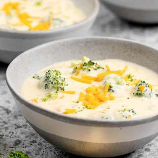 Three Cheese Broccoli Soup