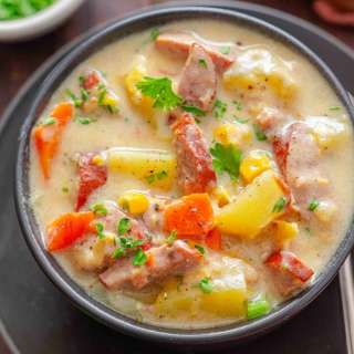 Kielbasa Potato Soup