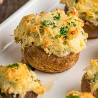 Crab Stuffed Mushrooms