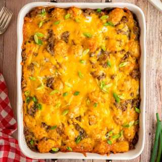 Tater Tot Breakfast Casserole