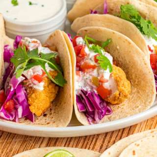 Fried Chicken Tacos