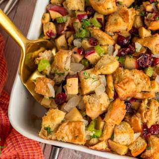 Apple Cranberry Stuffing