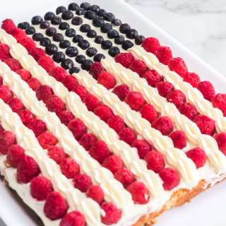 American Flag Cake