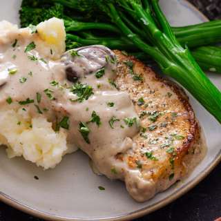 Cream of Mushroom Pork Chops