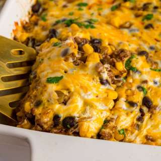 Beef Enchilada Casserole