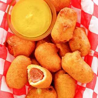Homemade Mini Corn Dog