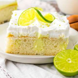 Key Lime Poke Cake