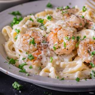 Shrimp Alfredo