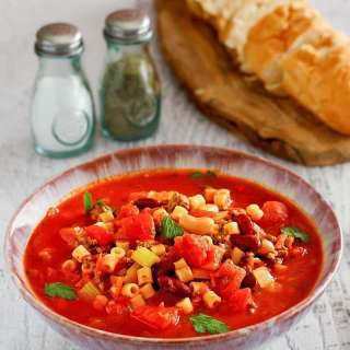 Olive Garden Pasta e Fagioli Soup (Copycat Recipe)